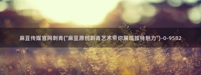 麻豆传媒av官网